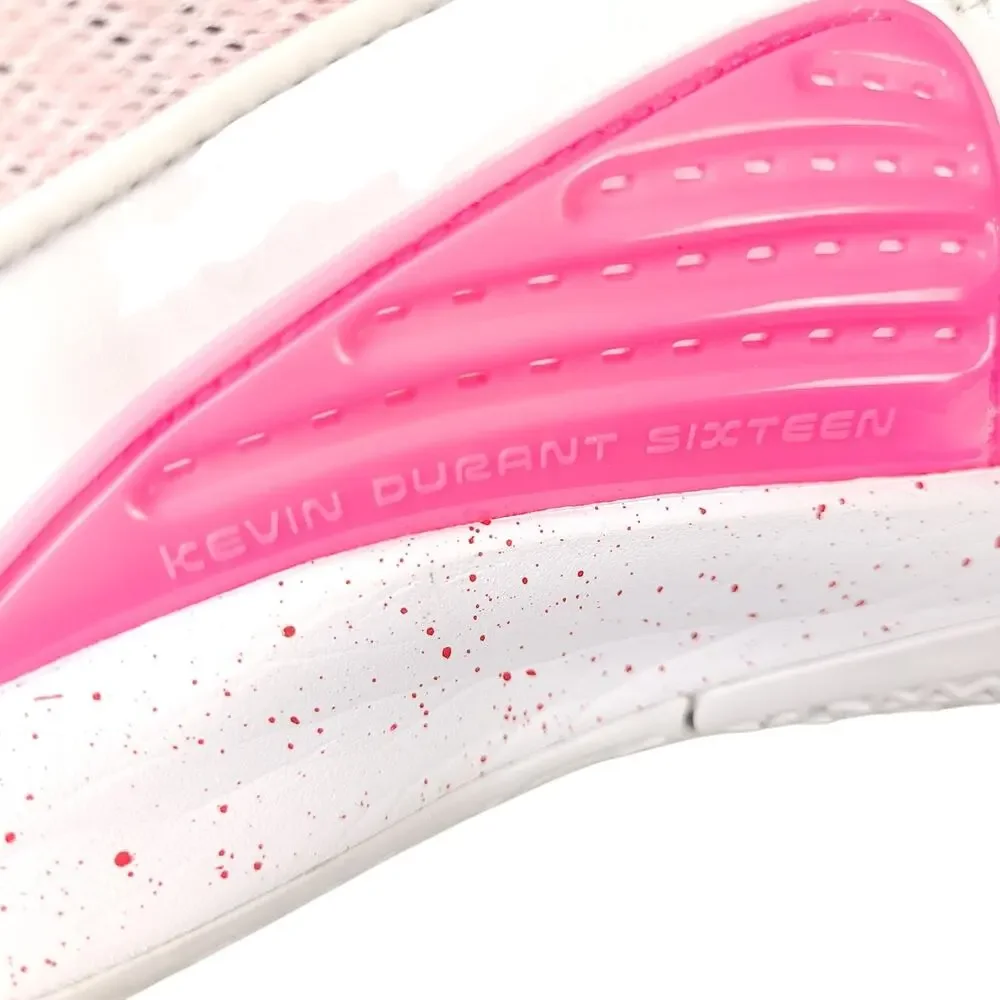 Nike By You Men’s KD 16 Aunt Pearl Basketball Shoes Sz 7 Ltd FB2390-900 Pink